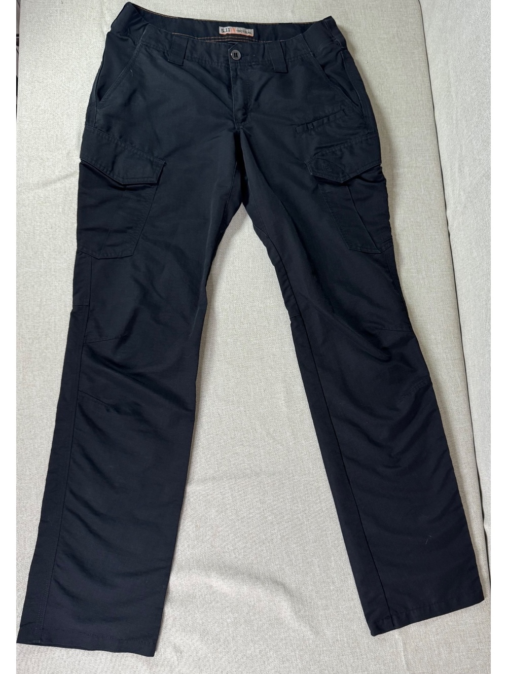 5.11 Tactical Women's Black Cargo Pants Size 8 Long